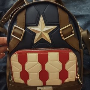 Loungefly captain america backpack